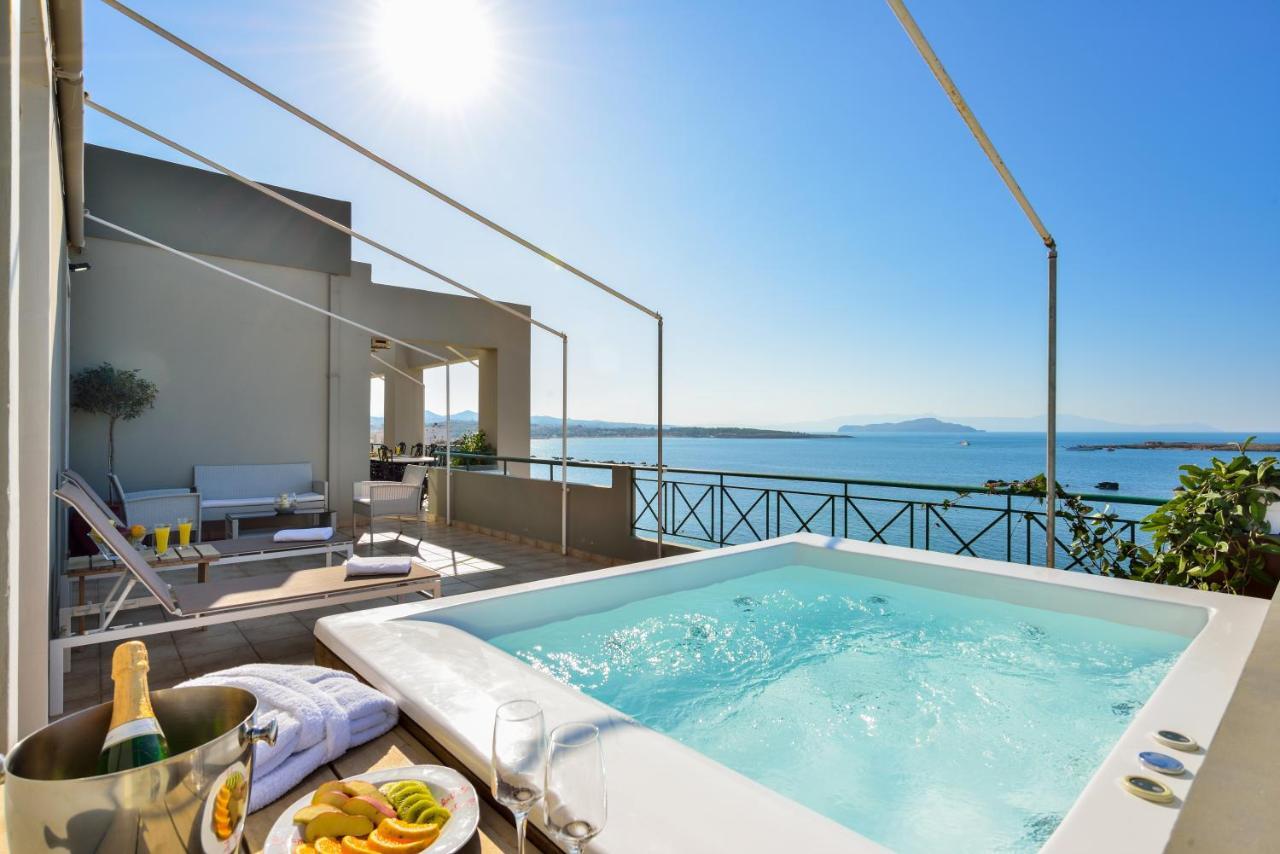 Elia Penthouse Lägenhet Chania  Exteriör bild